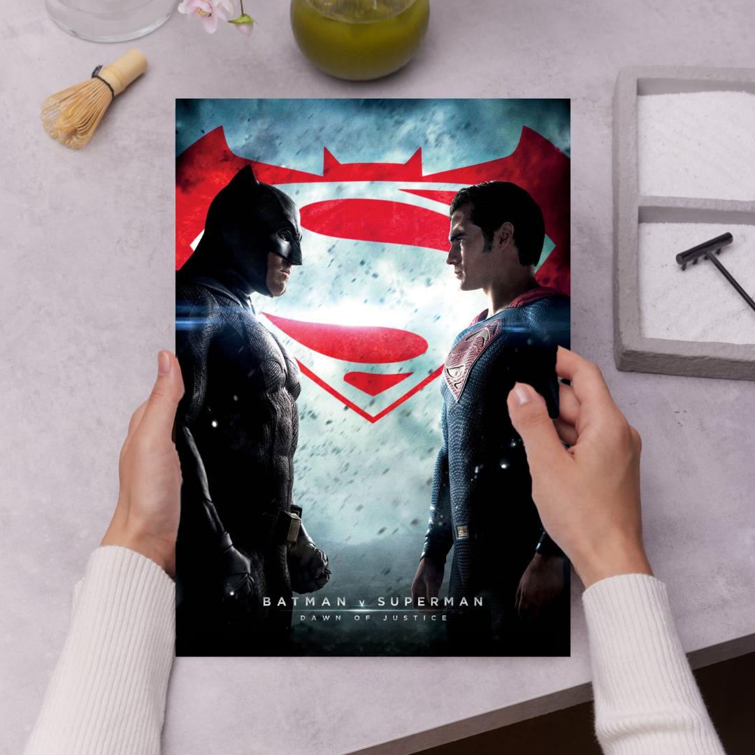 batman vs superman dawn of justice movie wall poster| DC Wall posters set